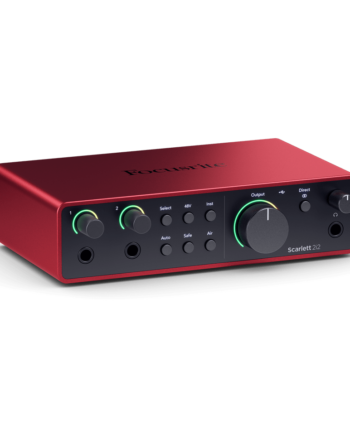 Focusrite Scarlett 2i2 Audio Interface (4th Generation)