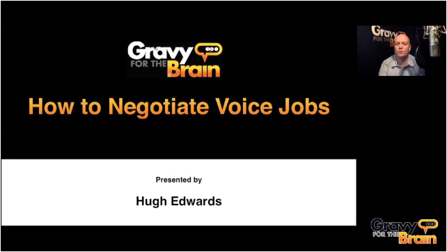 How to negotiate Voice Jobs